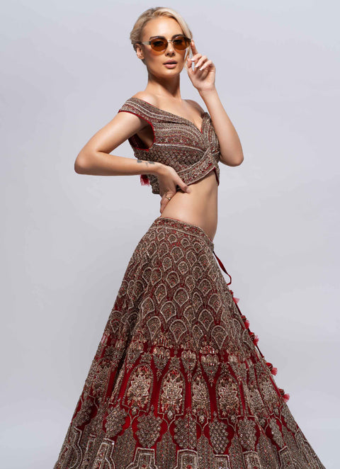 SHEHZADE BRIDAL LEHENGA CHOLI