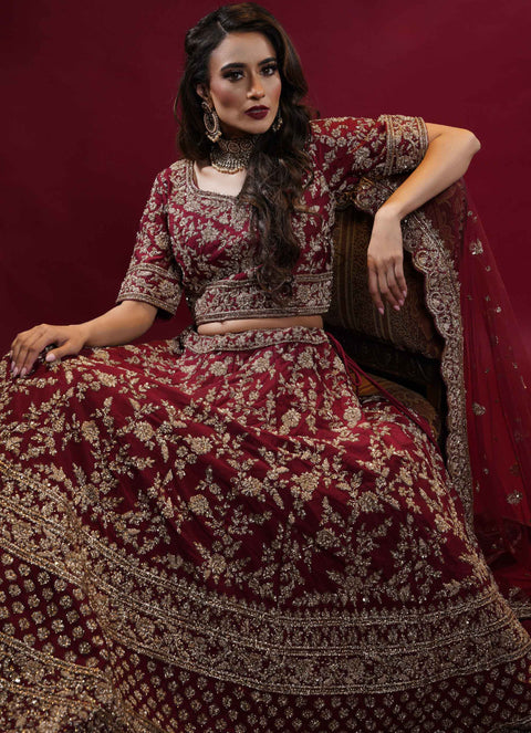 DAHLIA BRIDAL LEHENGA CHOLI