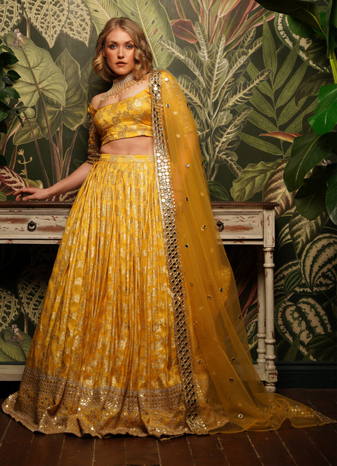 IRIS LEHENGA CHOLI