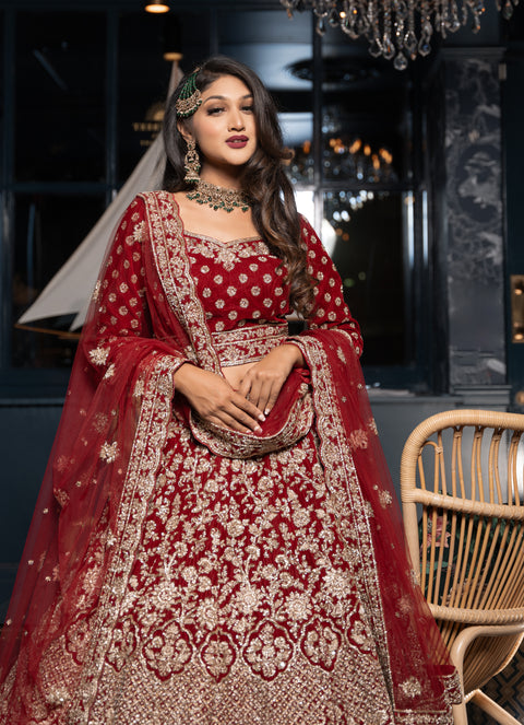 DILNAAZ BRIDAL LEHENGA