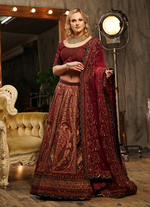 SOFIA LUXURY BRIDAL LEHENGA CHOLI