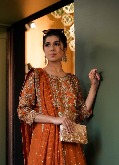 KESARIKA MEHENDI LEHENGA CHOLI