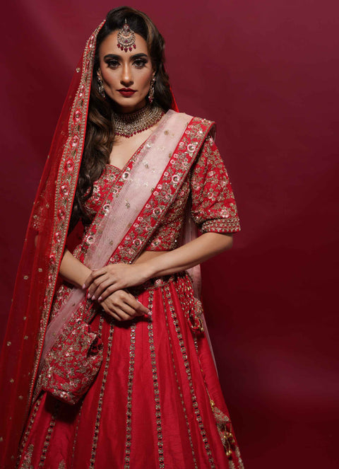 NAAZ BRIDAL LEHENGA CHOLI