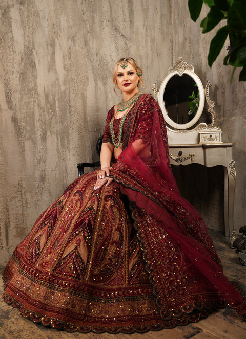 SOFIA LUXURY BRIDAL LEHENGA CHOLI