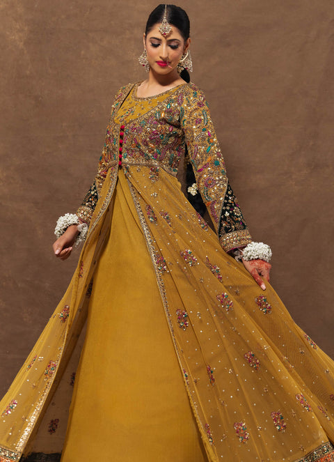 RANG-E-HENA LONG GOWN