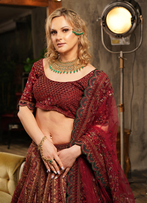 SOFIA LUXURY BRIDAL LEHENGA CHOLI
