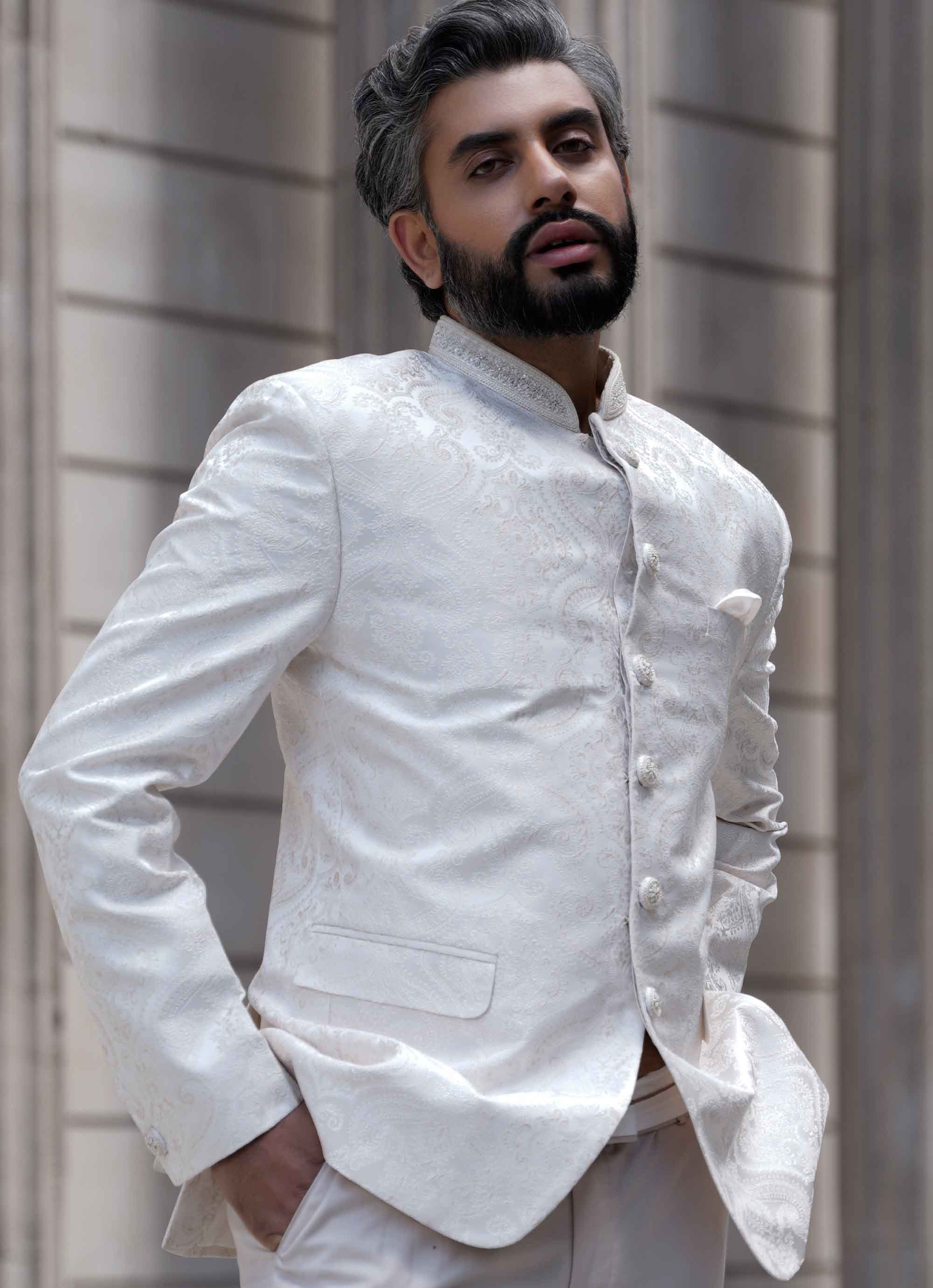 AZIM PRINCECOAT SUIT– CRYSTAL LONDON