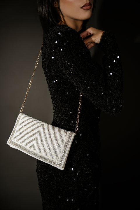 The FrostLine Evening Bag