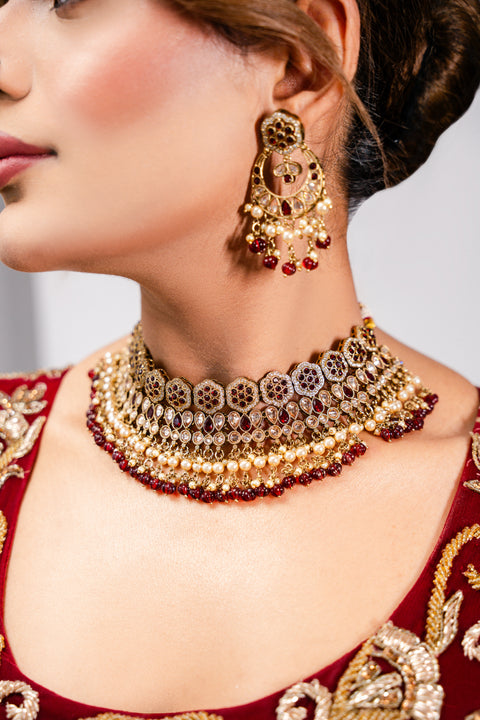 Jahanara Choker Set