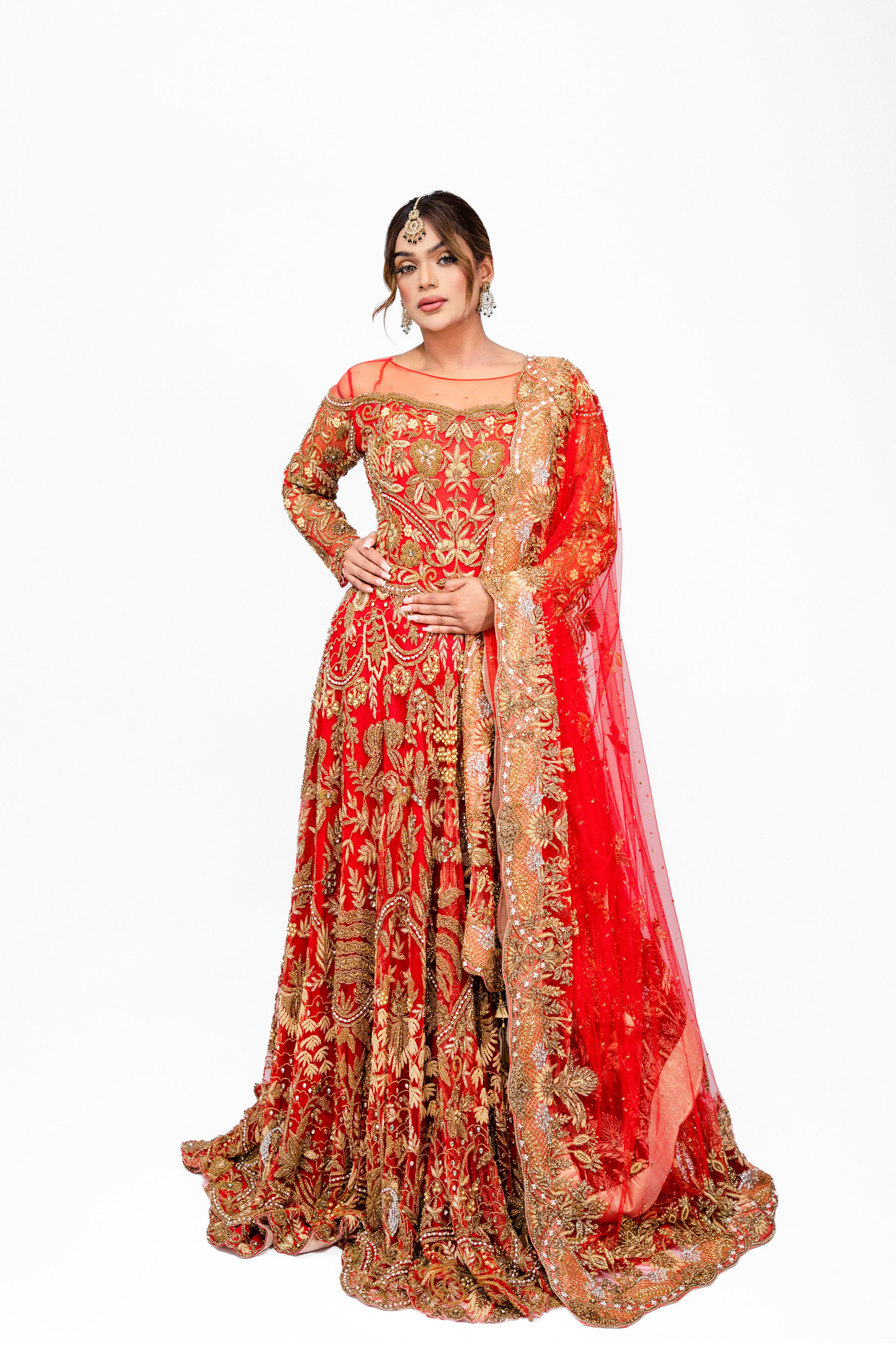 Raaya Luxury Pakistani Bridal Dress– CRYSTAL LONDON