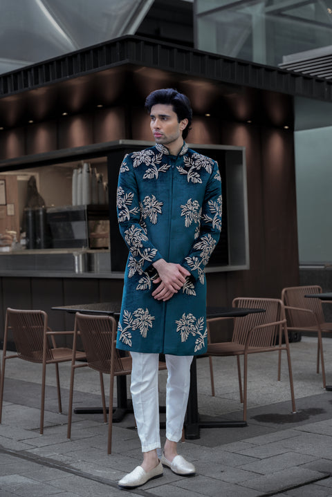 SAAZ SHERWANI & TROUSER