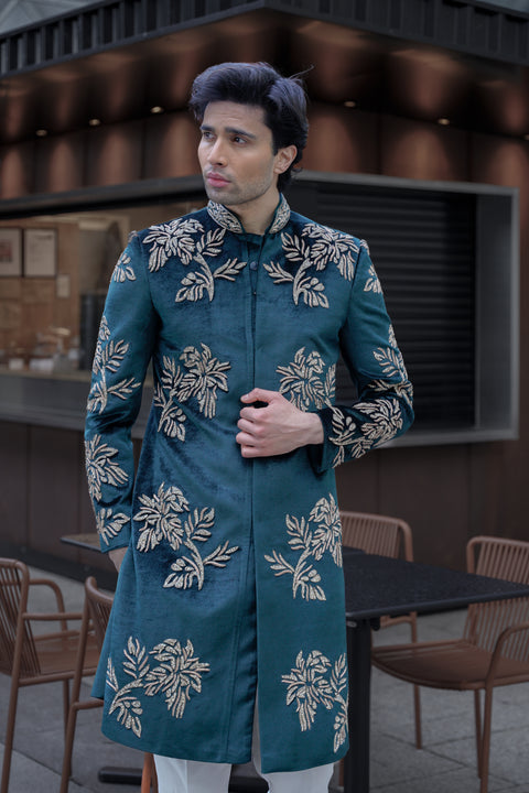 SAAZ SHERWANI & TROUSER
