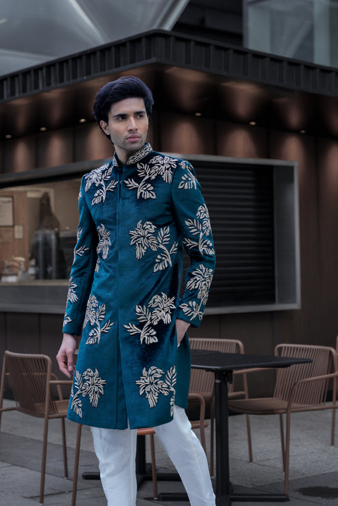 SAAZ SHERWANI & TROUSER