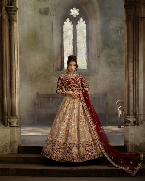 MEHRUN BRIDAL LEHENGA CHOLI