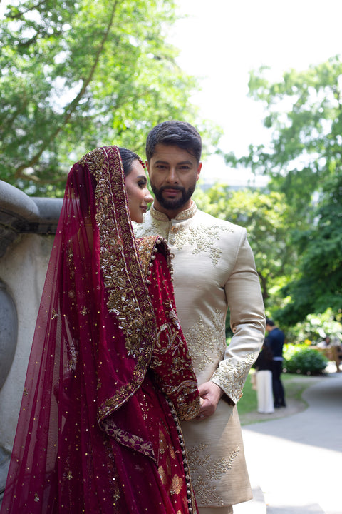 ADAARA FARSHI LEHENGA WITH TRAIL AND KAMEEZ