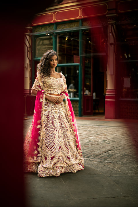 GULAABE BRIDAL LEHENGA CHOLI