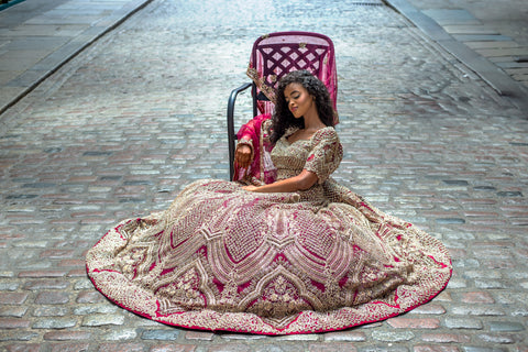 GULAABE BRIDAL LEHENGA CHOLI