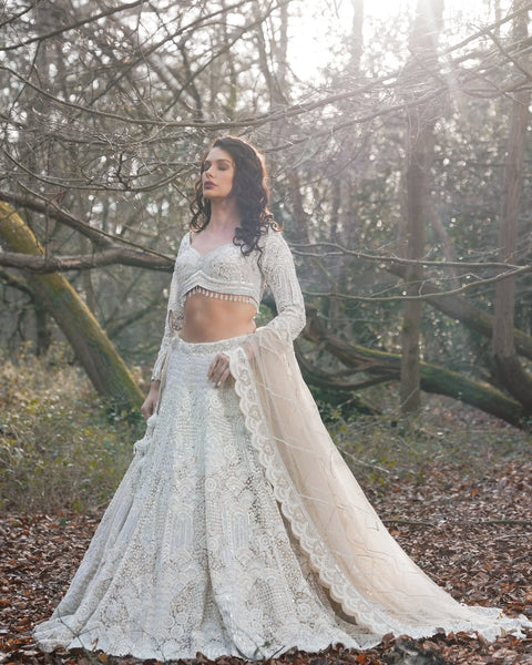 AZEERA BRIDAL LEHENGA CHOLI