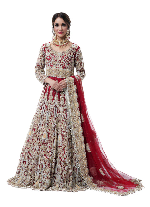 SIENNA LUXURY HEAVY EMBELISHED BRIDAL GOWN