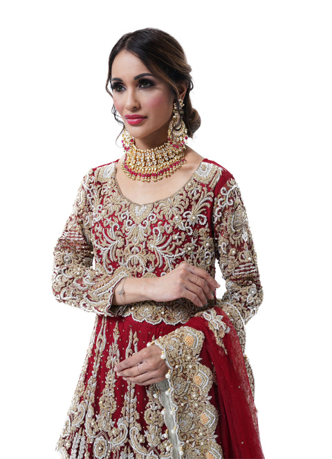 SIENNA LUXURY HEAVY EMBELISHED BRIDAL GOWN