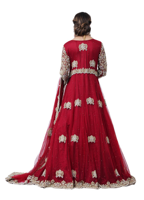 SIENNA LUXURY HEAVY EMBELISHED BRIDAL GOWN